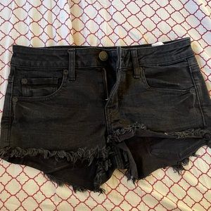 Black American Eagle Stretch Jean Shoets size 6